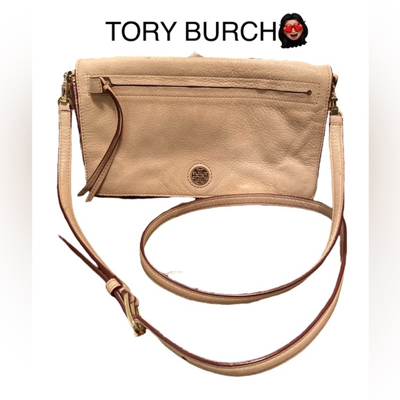 TORY BURCH CROSSBODY SHOULDER-BAG LEATHER